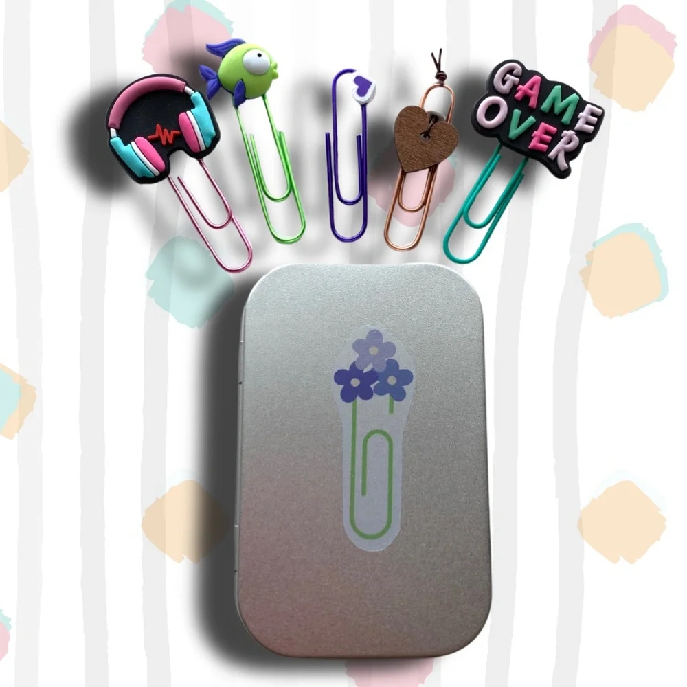 Paperclip Decoration | Paper Clip | Bookmark | Planners